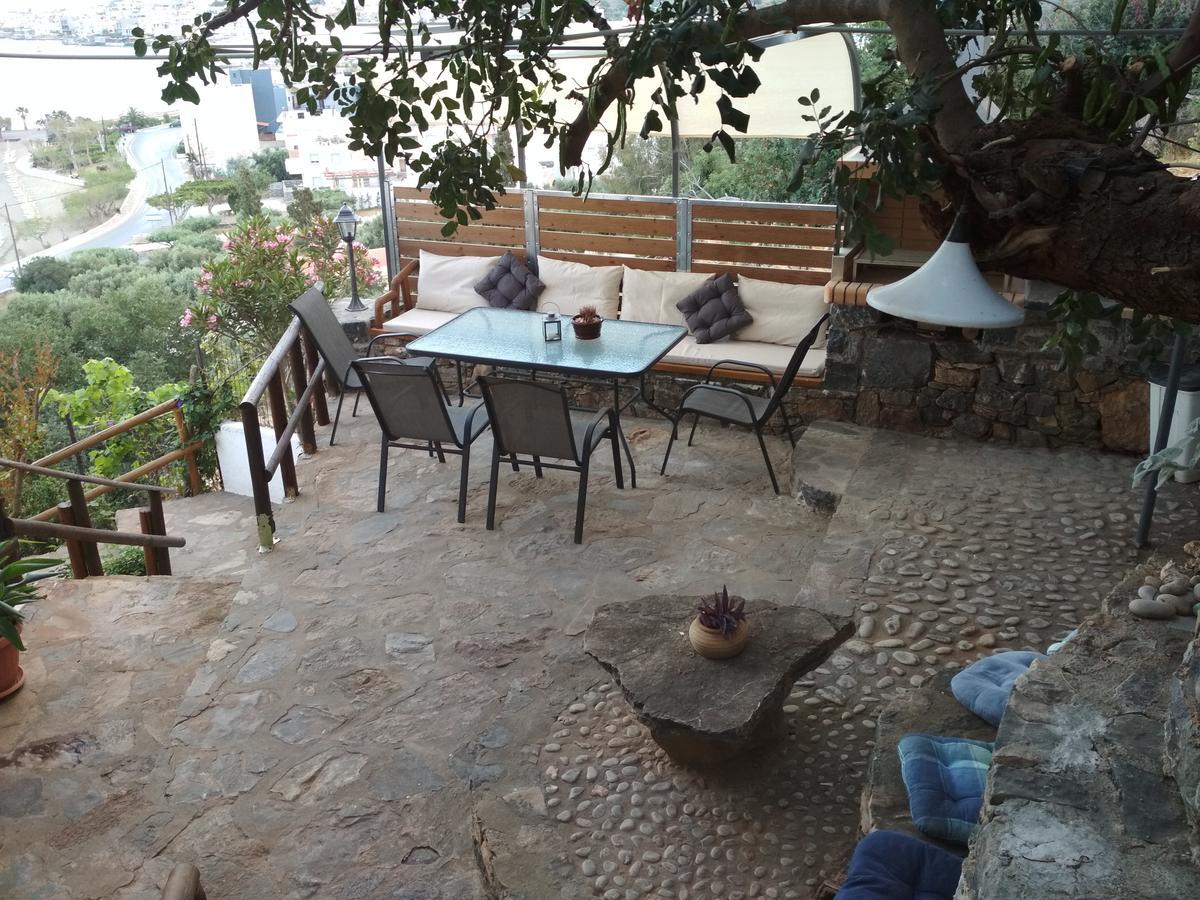 Апартаменти Marilena Panoramic Sea View House Елунда Екстер'єр фото
