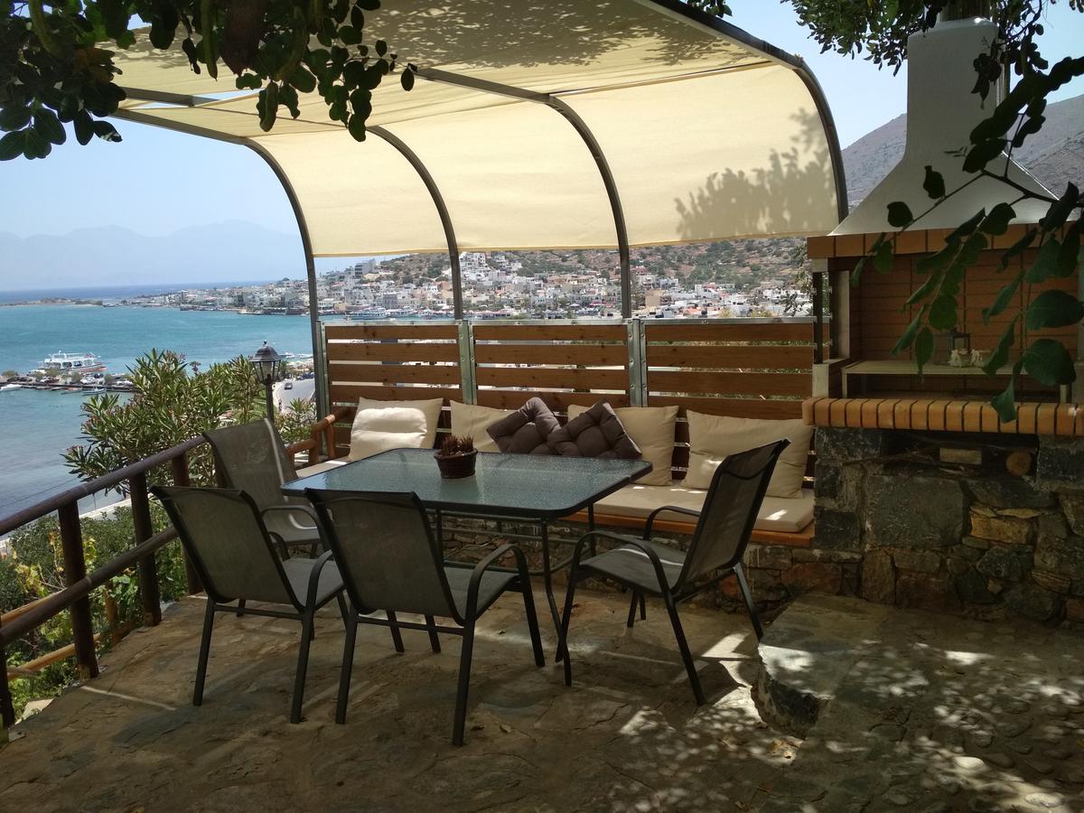 Апартаменти Marilena Panoramic Sea View House Елунда Екстер'єр фото